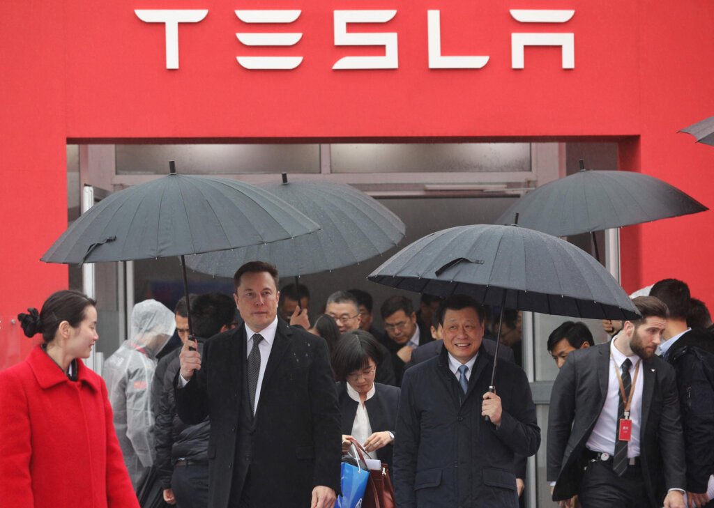 Is Tesla gradually losing its appeal in China's premium electric vehicle (EV) segment?